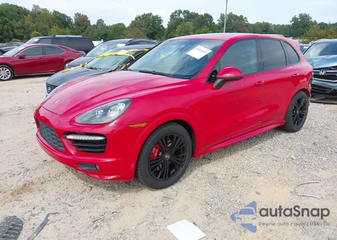 2014 Porsche Cayenne Gts z USA, uszkodzony, nr VIN WP1AD2A27ELA77148